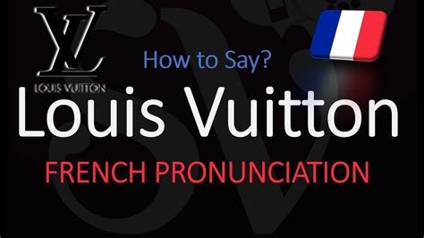 how to pronounce louis vuitton pochette|how to pronounce a pochette.